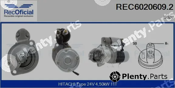 Recoficial REC6020609.2 — Starter