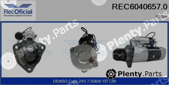 Recoficial REC6040657.0 — Starter