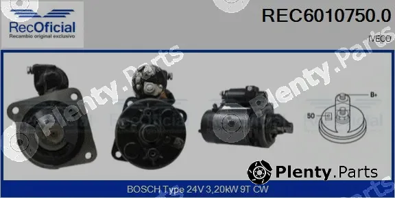 Recoficial REC6010750.0 — Starter