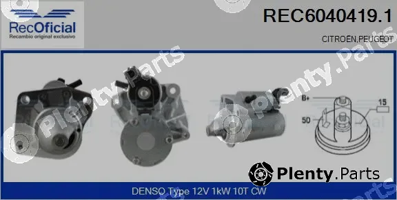 Recoficial REC6040419.1 — Starter