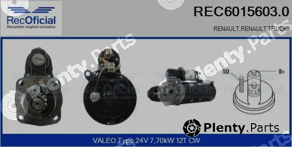Recoficial REC6015603.0 — Starter