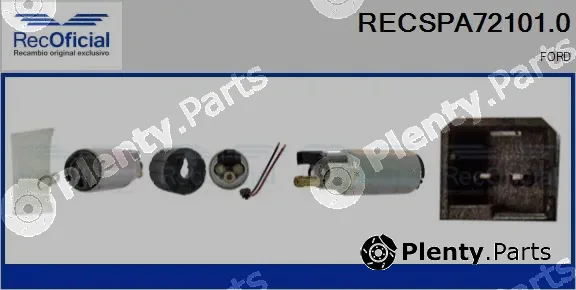 Recoficial RECSPA72101.0 — Fuel Pump