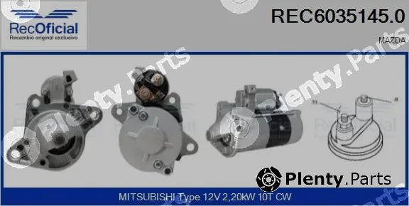 Recoficial REC6035145.0 — Starter