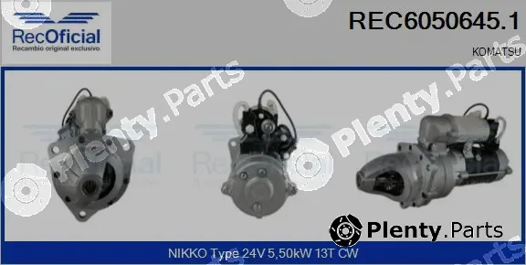 Recoficial REC6050645.1 — Starter