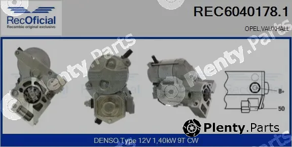 Recoficial REC6040178.1 — Starter