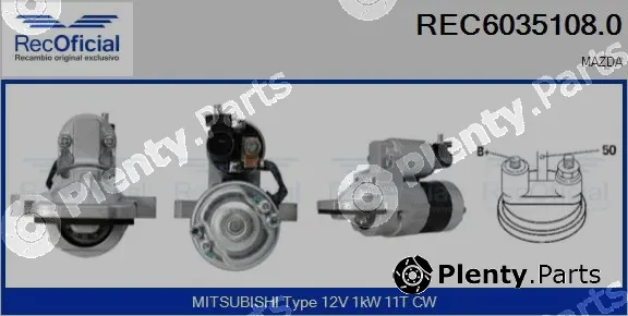 Recoficial REC6035108.0 — Starter