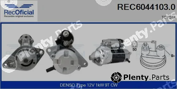 Recoficial REC6044103.0 — Starter