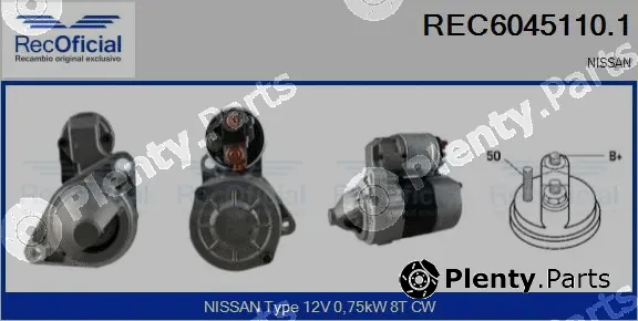 Recoficial REC6045110.1 — Starter