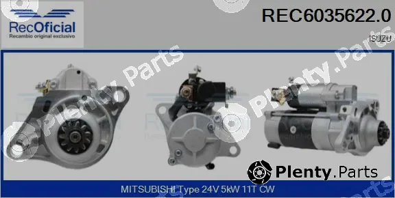 Recoficial REC6035622.0 — Starter
