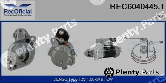 Recoficial REC6040445.1 — Starter