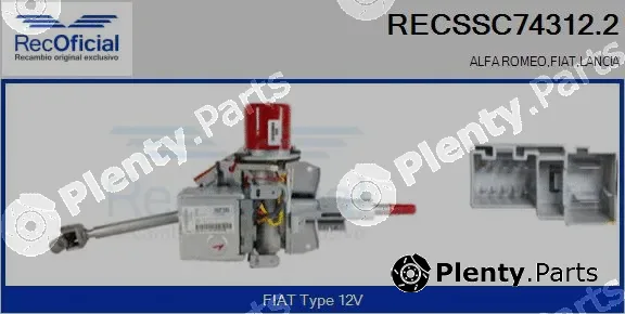 Recoficial RECSSC74312.2 — Steering Column