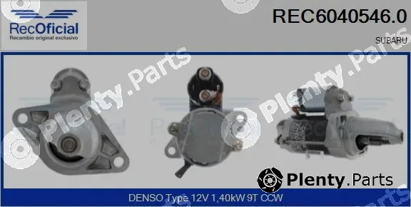 Recoficial REC6040546.0 — Starter