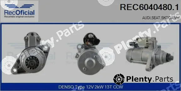 Recoficial REC6040480.1 — Starter