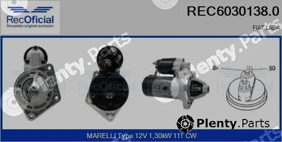 Recoficial REC6030138.0 — Starter