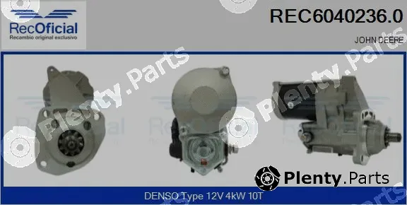 Recoficial REC6040236.0 — Starter
