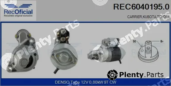 Recoficial REC6040195.0 — Starter