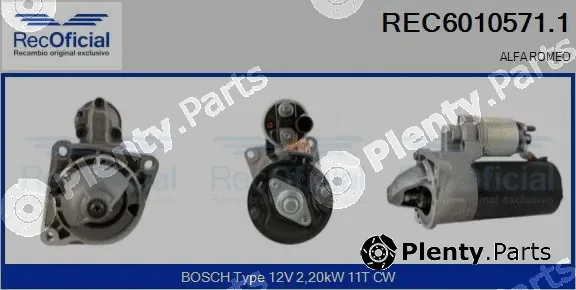 Recoficial REC6010571.1 — Starter