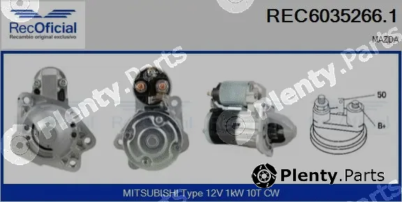 Recoficial REC6035266.1 — Starter