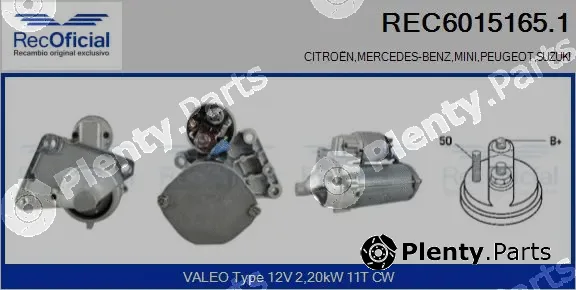 Recoficial REC6015165.1 — Starter