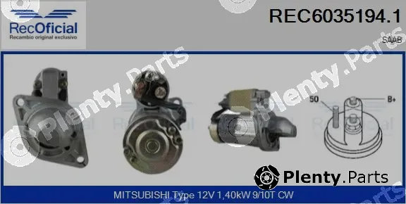 Recoficial REC6035194.1 — Starter