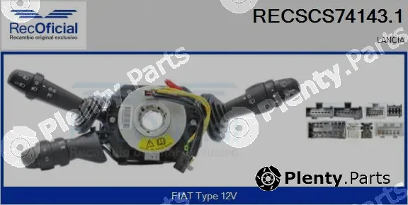 Recoficial RECSCS74143.1 — Steering Column Switch