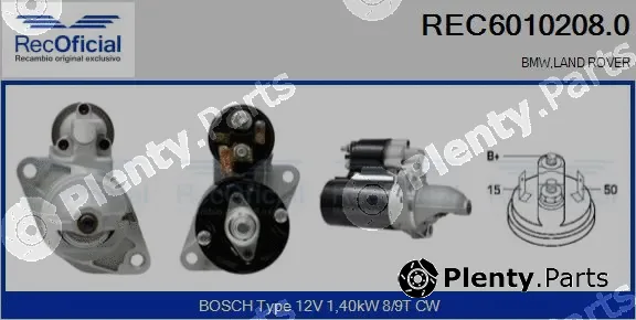 Recoficial REC6010208.0 — Starter