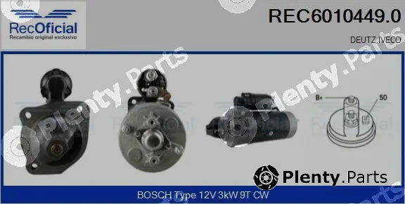 Recoficial REC6010449.0 — Starter