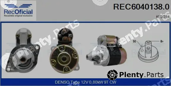 Recoficial REC6040138.0 — Starter