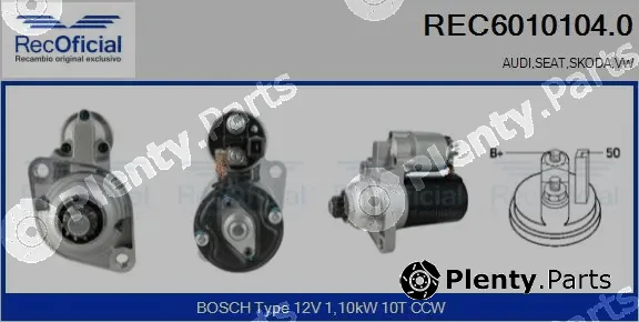 Recoficial REC6010104.0 — Starter