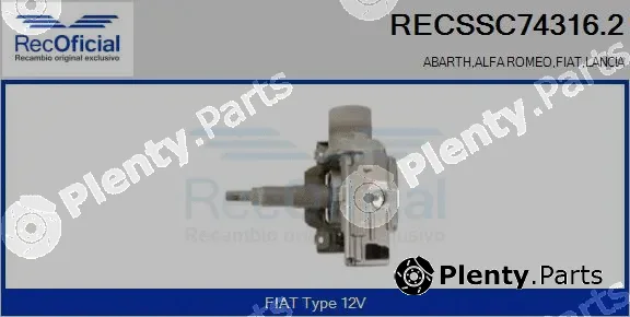 Recoficial RECSSC74316.2 — Steering Column