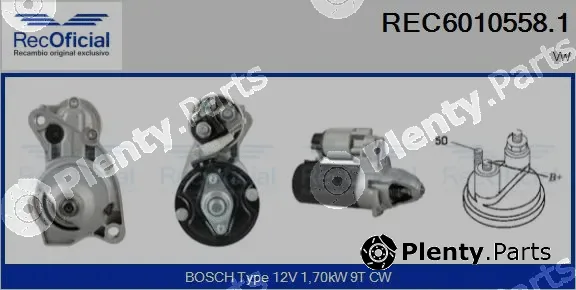Recoficial REC6010558.1 — Starter
