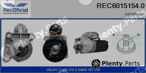 Recoficial REC6015154.0 — Starter