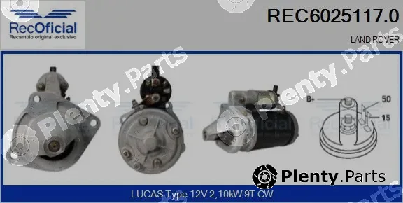Recoficial REC6025117.0 — Starter