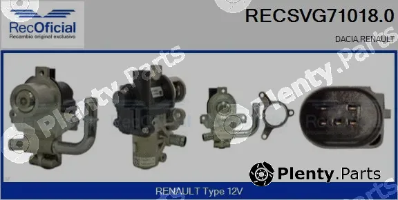 Recoficial RECSVG71018.0 — EGR Valve
