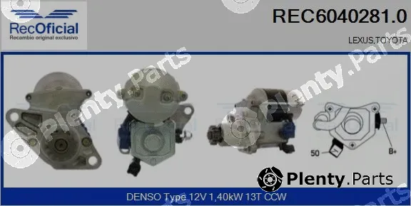 Recoficial REC6040281.0 — Starter