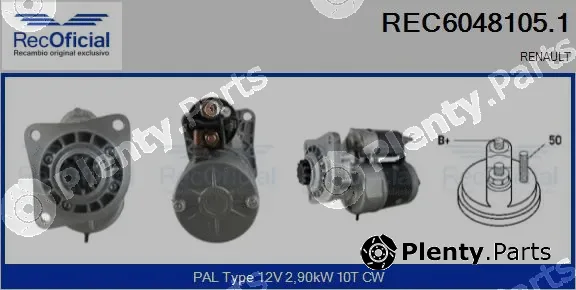 Recoficial REC6048105.1 — Starter