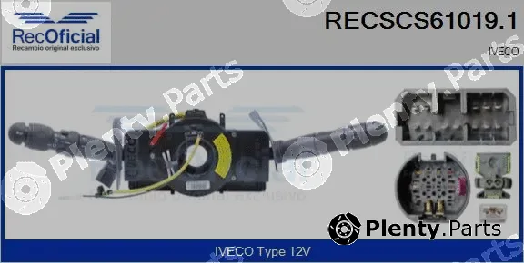 Recoficial RECSCS61019.1 — Steering Column Switch