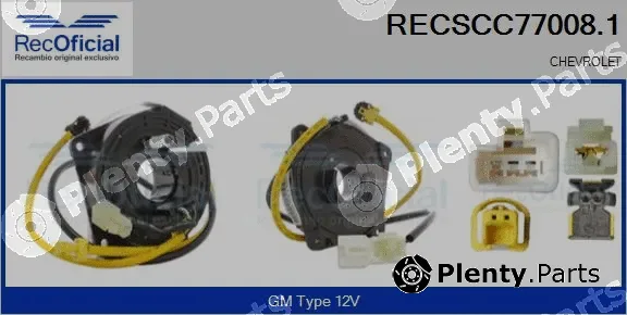 Recoficial RECSCC77008.1 — Clockspring, airbag