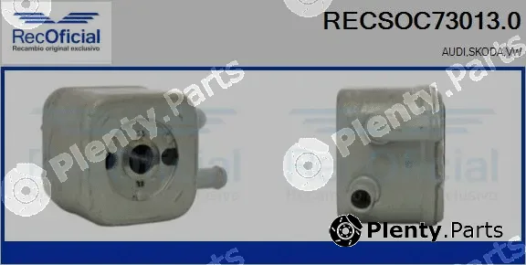 Recoficial RECSOC73013.0 — Oil Cooler, engine oil