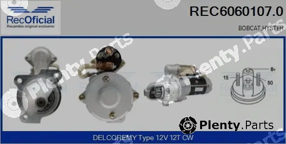 Recoficial REC6060107.0 — Starter