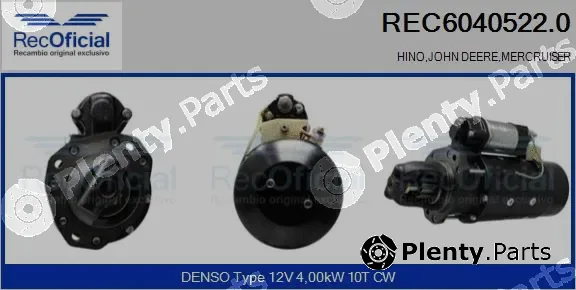 Recoficial REC6040522.0 — Starter