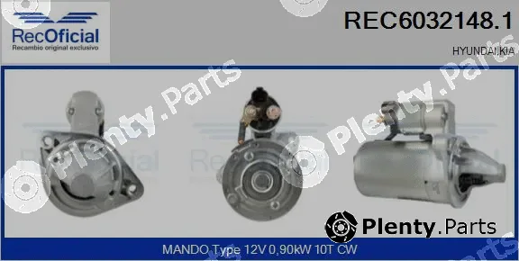 Recoficial REC6032148.1 — Starter