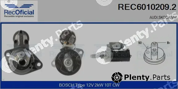 Recoficial REC6010209.2 — Starter