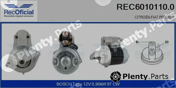 Recoficial REC6010110.0 — Starter