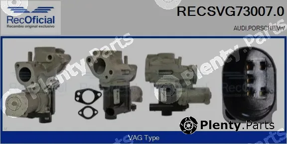 Recoficial RECSVG73007.0 — EGR Valve
