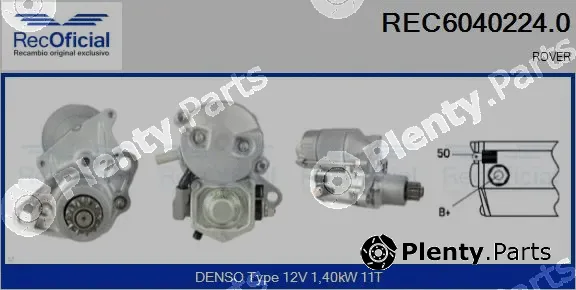 Recoficial REC6040224.0 — Starter