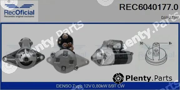 Recoficial REC6040177.0 — Starter
