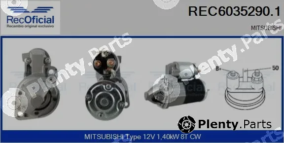 Recoficial REC6035290.1 — Starter