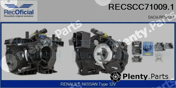 Recoficial RECSCC71009.1 — Clockspring, airbag