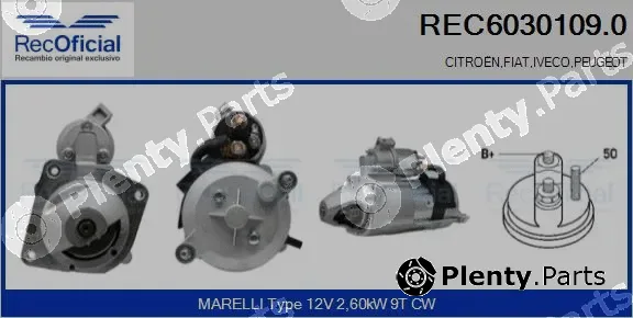 Recoficial REC6030109.0 — Starter